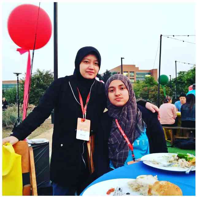 Berada di areal Googleplex California (dok pribadi)