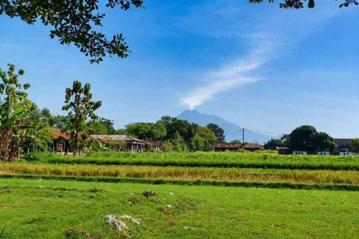Gunung Merapi yang gagah. - Sumber: Dokumen Pribadi