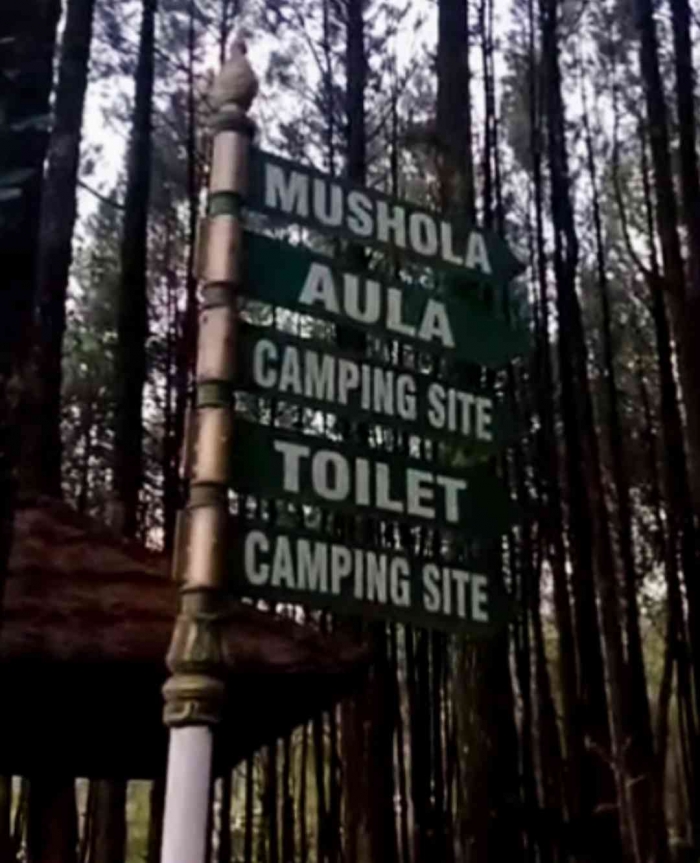 Fasilitas di Pesona Wisata Alam Kalipasang (Dokumentasi pribadi: Isti Yogiswandani)