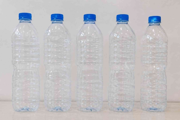 Sampah botol plastik. (Sumber foto: Jandris_Sky)