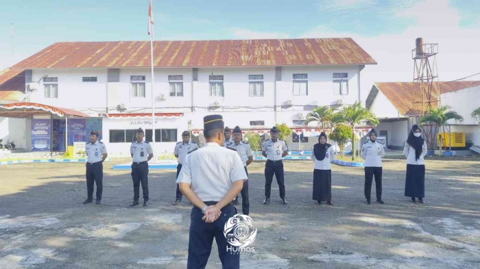 Karutan Pasangkayu pimpin apel pagi pegawai sekaligus beri amanat