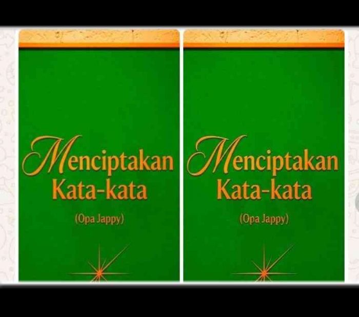 Menciptakan Kata-kata | Opa Jappy