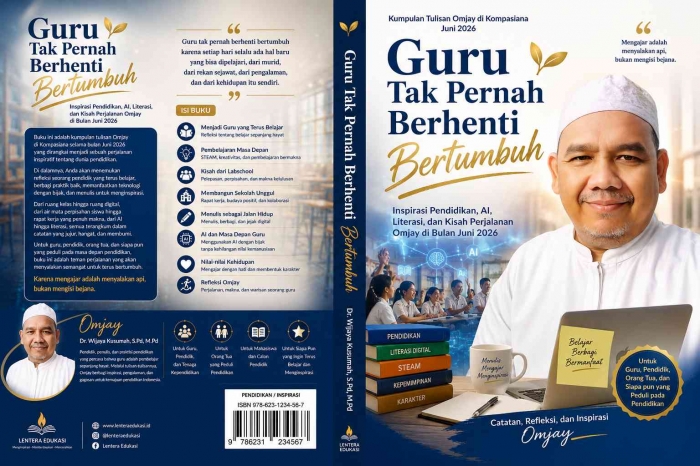 buku kisah Omjay bertumbuh/dokpri