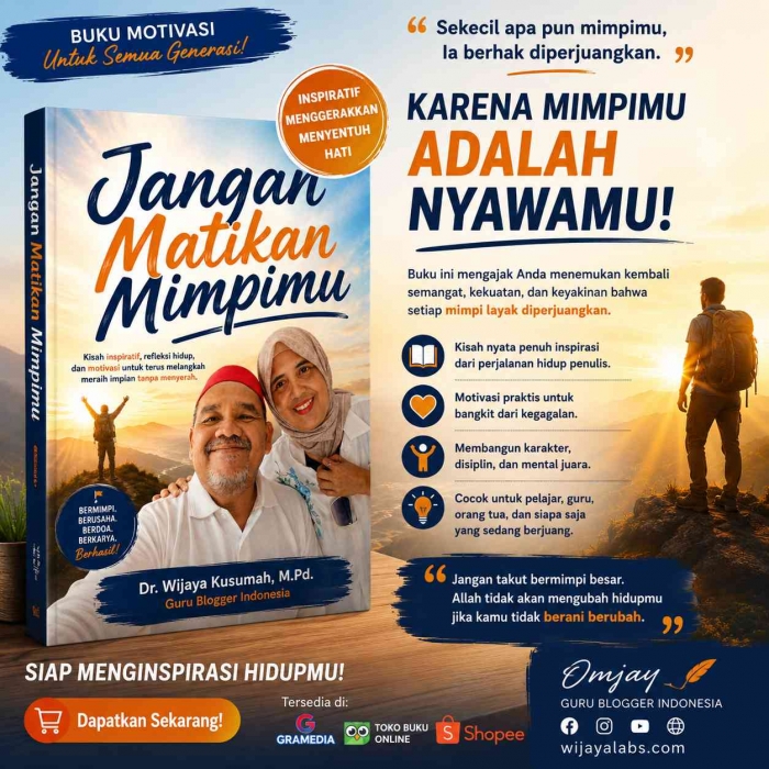 buku terbaru omjay/dokpri