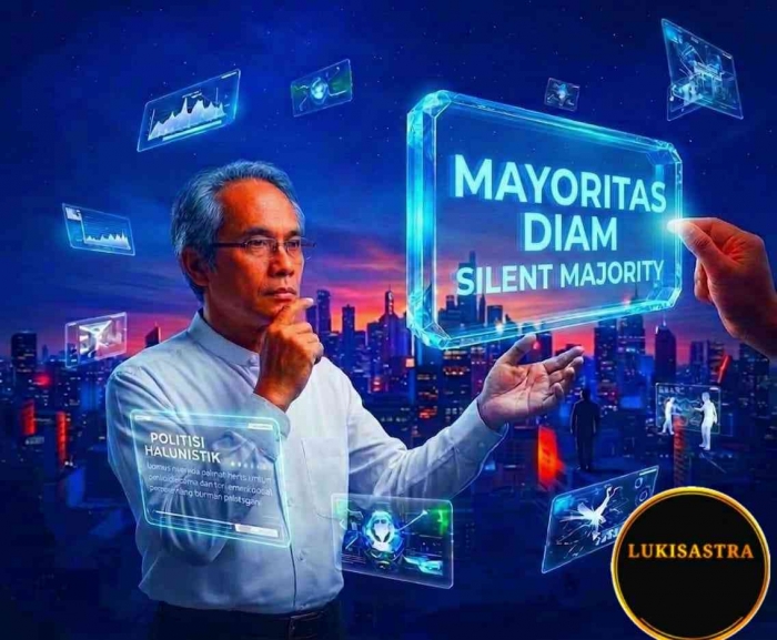 Mayoritas Diam | Lukisastra