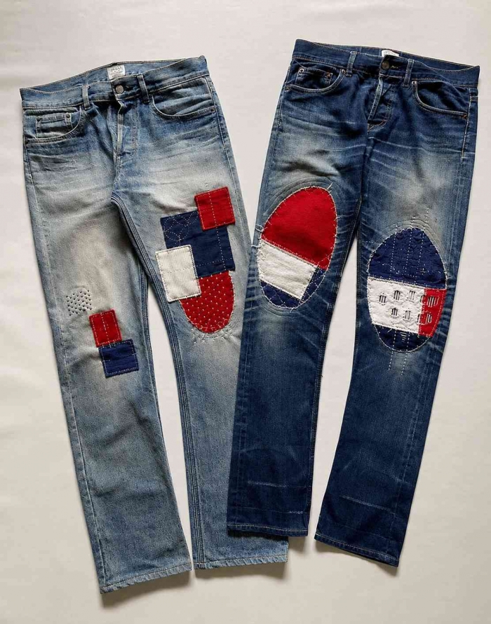 Jangan terburu-buru membuang jeans yang sudah sobek. Berikan kesempatan kedua melalui sentuhan kreativitas. (Sumber foto: Jandris_Sky)