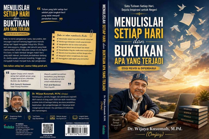 buku karya omjay/dokpri