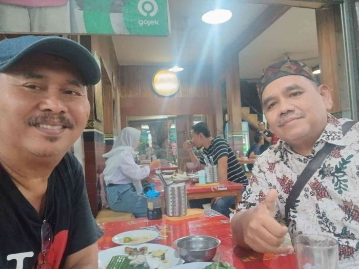 Omjsy dsn pak Kasdi Pensiunan guru/dokpri