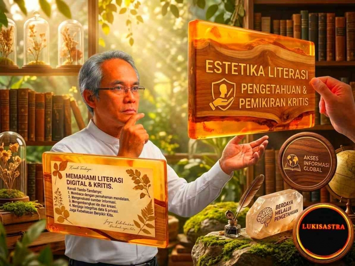 Estetika Literasi | Opa Jappy