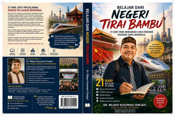buku terbaru omjay dari pengalaman belajar di china/dokpri