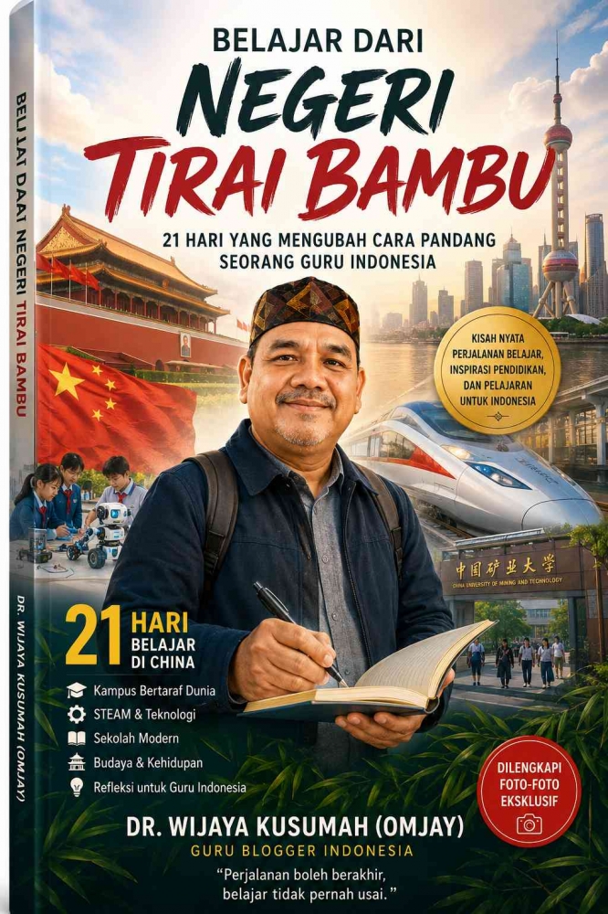 cover depan buku terbaru Omjay/dokpri