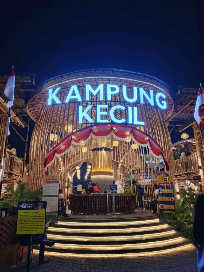 Kampung kecil, resto alam berkelanjutan berbasis green economy. (Sumber foto: Jandris_Sky)