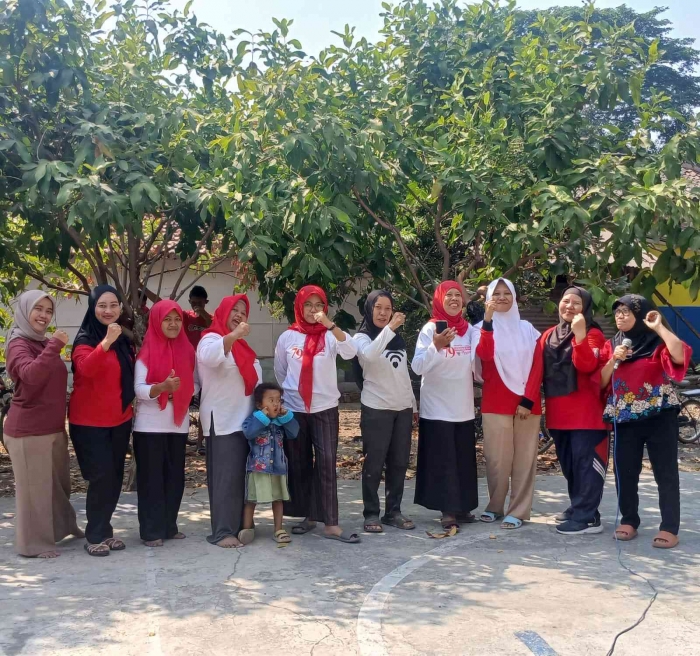 Para mamah yang siap mengawal lomba putra putri nya(Sumber: Dokpri/Isti Yogiswandani)