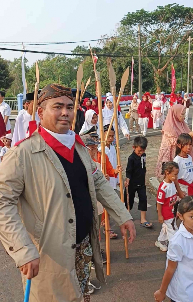 Ketua RT 003, Letkol. Lek Febrianto Dedy Nugroho, S.T., M.M. (Sumber foto: Jandris_Sky)