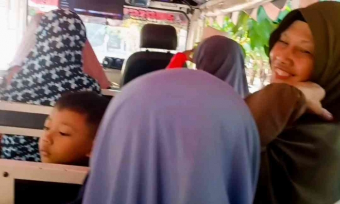 Yuk berangkat (Dokumentasi pribadi: Isti Yogiswandani)