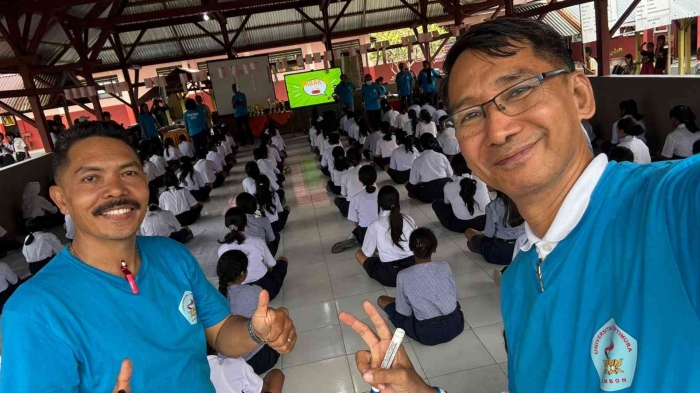(Sumber : foto-foto pribadi) Cuplikan berbagai kegiatan aistensi mengajar (AM) Unpatti 2026 di Saparua.