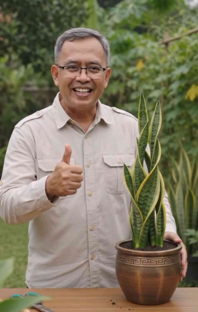 Ingin Snake Plant atau lidah mertua tampil lebih unik? (Sumber foto: Jandris_Sky)