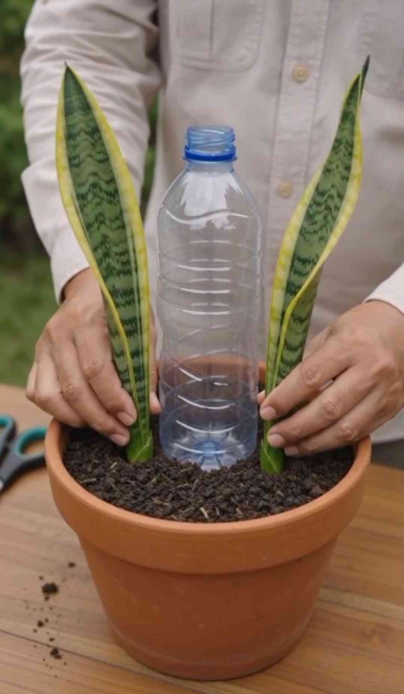 Pilih daun Snake Plant yang masih muda biasanya lebih lentur dibandingkan daun yang sudah tua. (Sumber foto: Jandris_Sky)