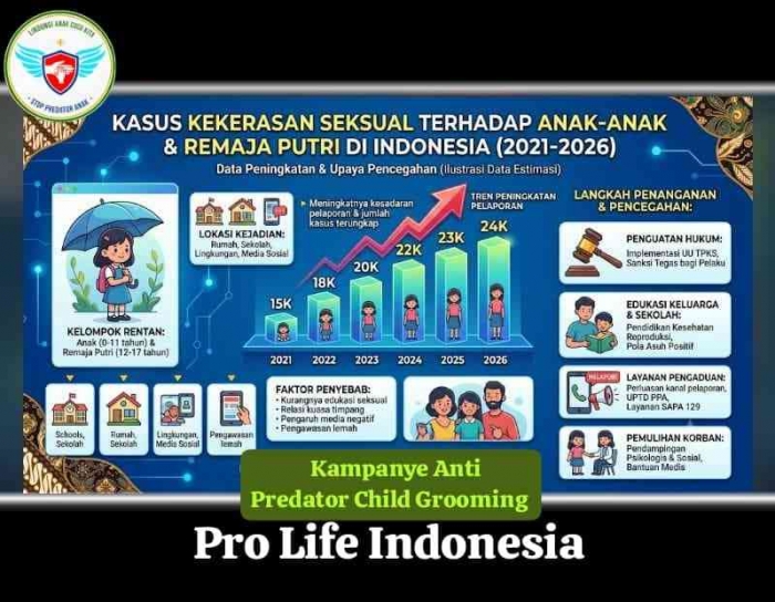 Kampanye Anti Predator Child Grooming|Pro Life Indonesia