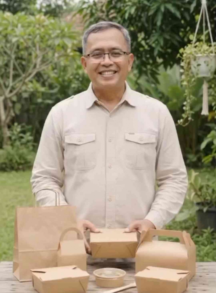 Kemasan ramah lingkungan. (Sumber foto: Jandris_Sky)