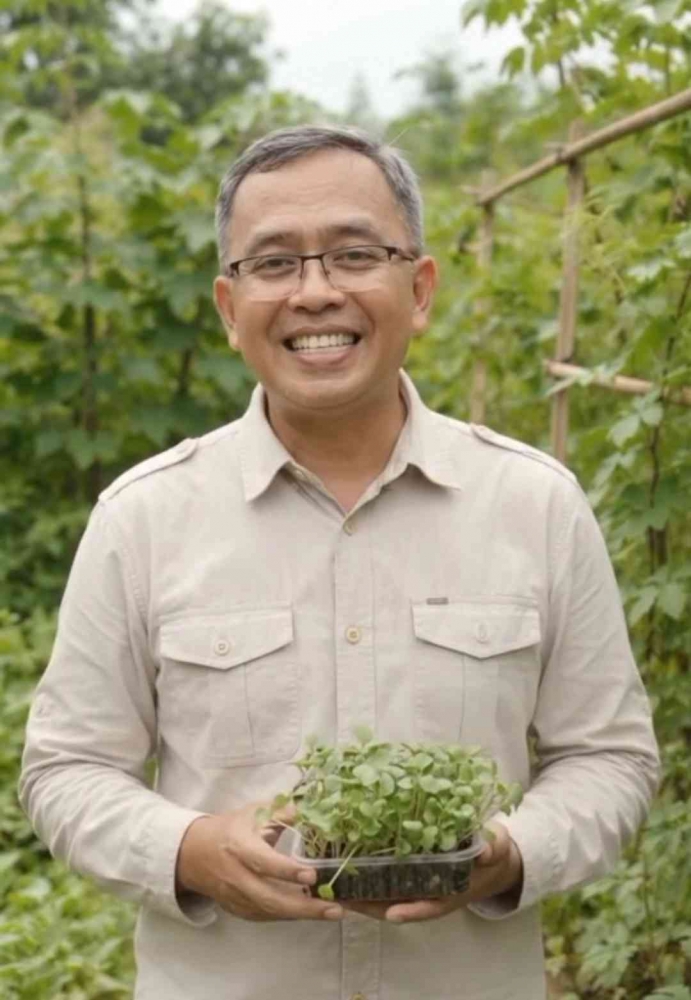 Kegiatan menanam dapat menjadi aktivitas positif di tengah kesibukan masyarakat perkotaan. (Sumber foto: Jandris_Sky)