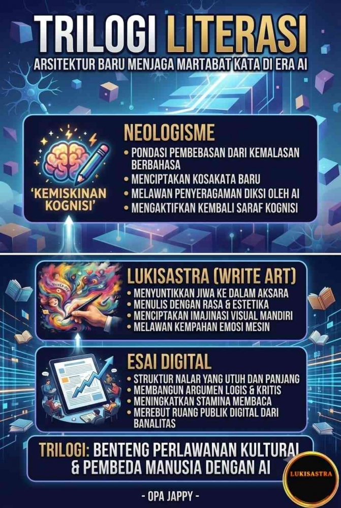 Trilogi Literasi|Lukisastra