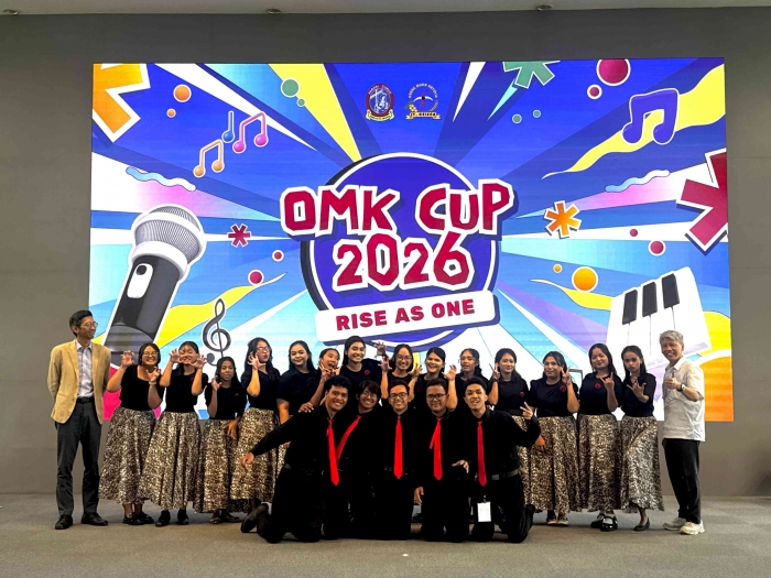 Anggota Choir OMK Binong. Foto dokumentasi pribadi.
