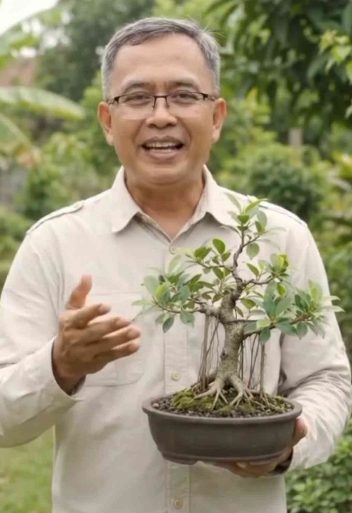 Pohon beringin menjadi salah satu tanaman yang menarik untuk dijadikan bonsai. (Sumber foto: Jandris _Sky)