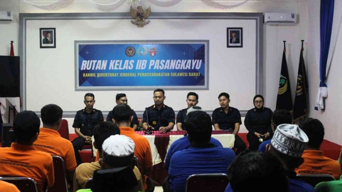 Sidang Tpp Tamping di Aula di Rutan Pasangkayu