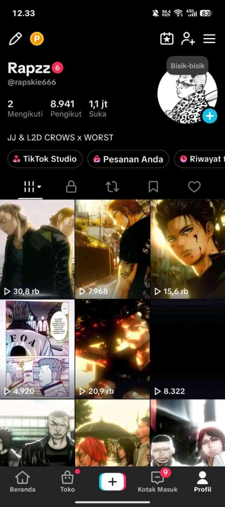 Foto: Dok, Tiktok @rapskie666