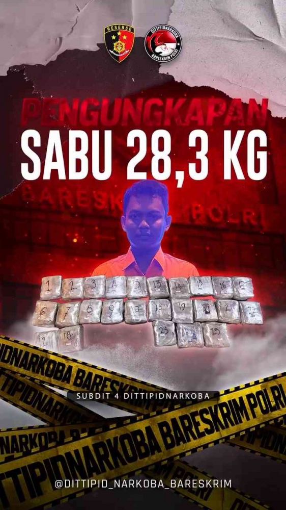 Foto Dokumentasi Dittipidnarkoba Bareskrim Polri