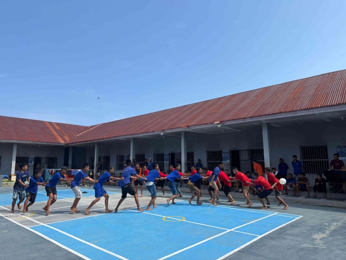 Keseruan diarea Blok Hunian