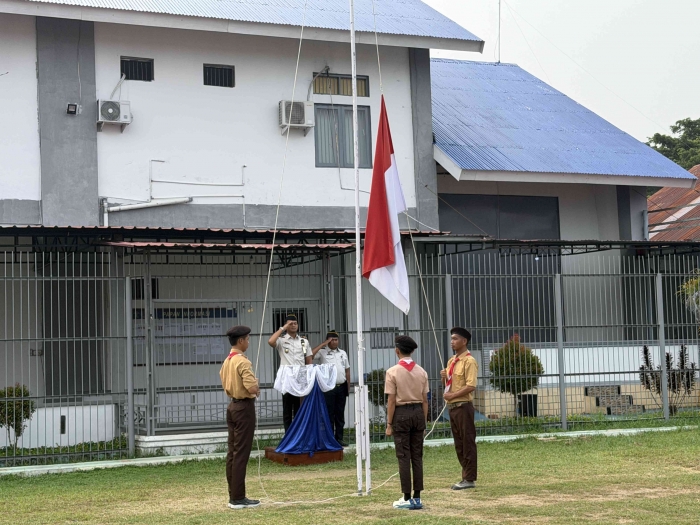 Upacara Bendera Rutan Pasangkayu