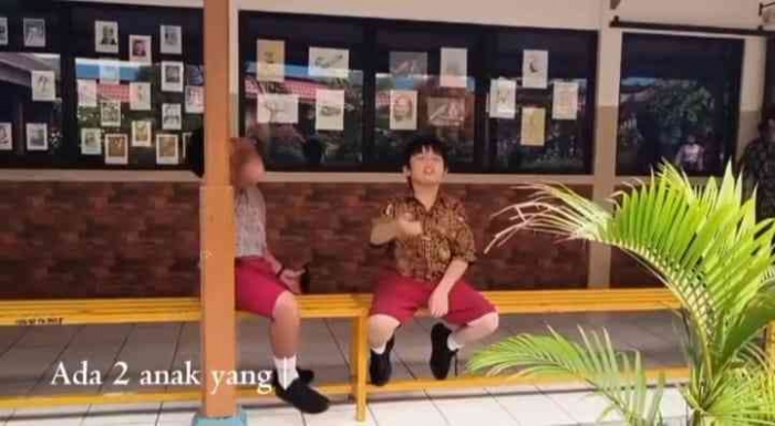 Tangkap layar dari video murid. Foto dokpri