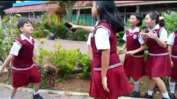 Adegan berdebat. Foto dokumentasi pribadi.