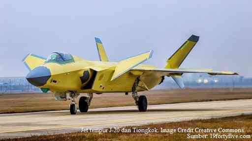 Jet Rudal Jet Tempur Siluman Gen-5 J-20S Berpilot 2 Mampu Menyerang Darat dan ...