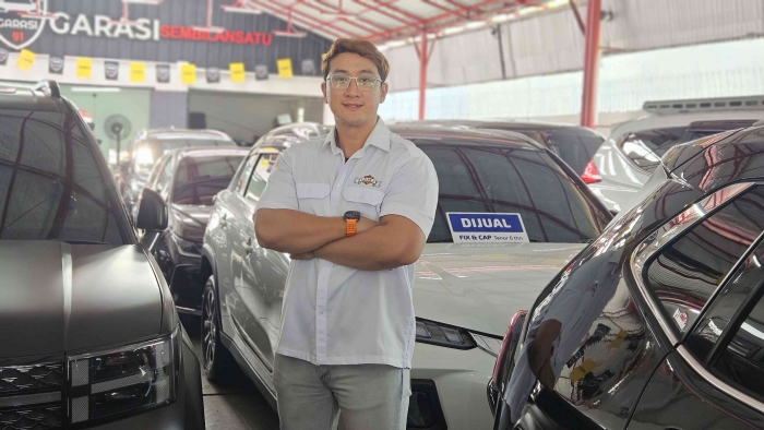 (Foto: Wakil Ketua IPMJ sekaligus pemilik Garasi 91, Ferdian Kusuma Putra/Sumber: Garasi 91)