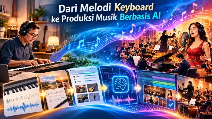 Ilustrasi Perjalanan Keratif Musikal