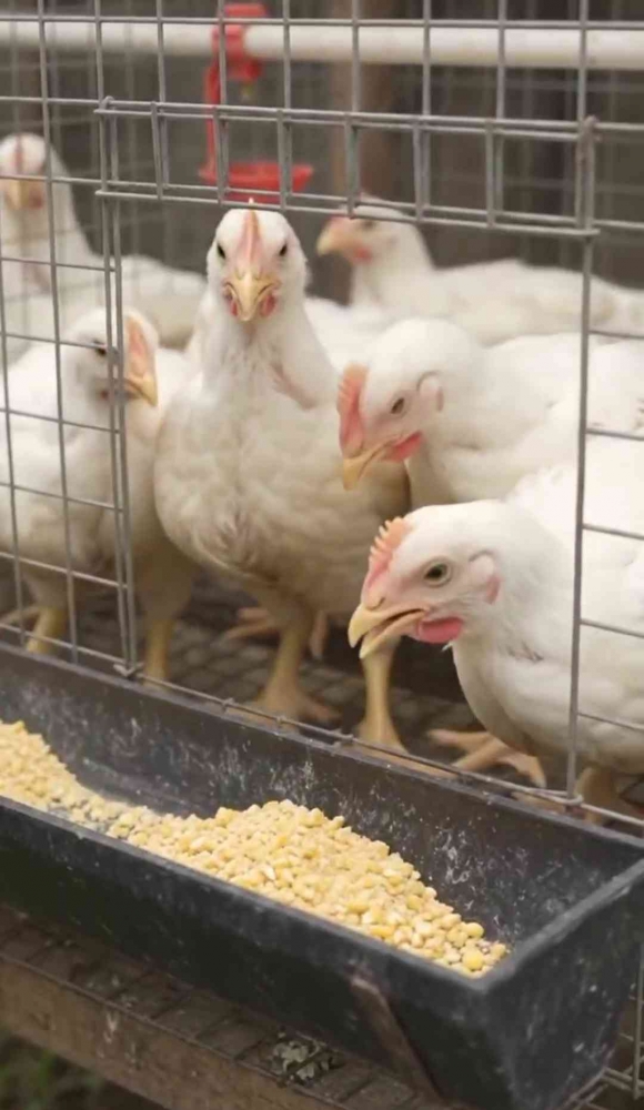 Budidaya ayam broiler di rumah, langkah nyata mewujudkan ketahanan protein Keluarga. (Sumber foto: Jandris_Sky)