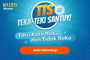 Teka-Teki Santuy Edisi Kata Baku dan Tidak Baku