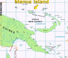 Tempat Resettle Manus Island PNG