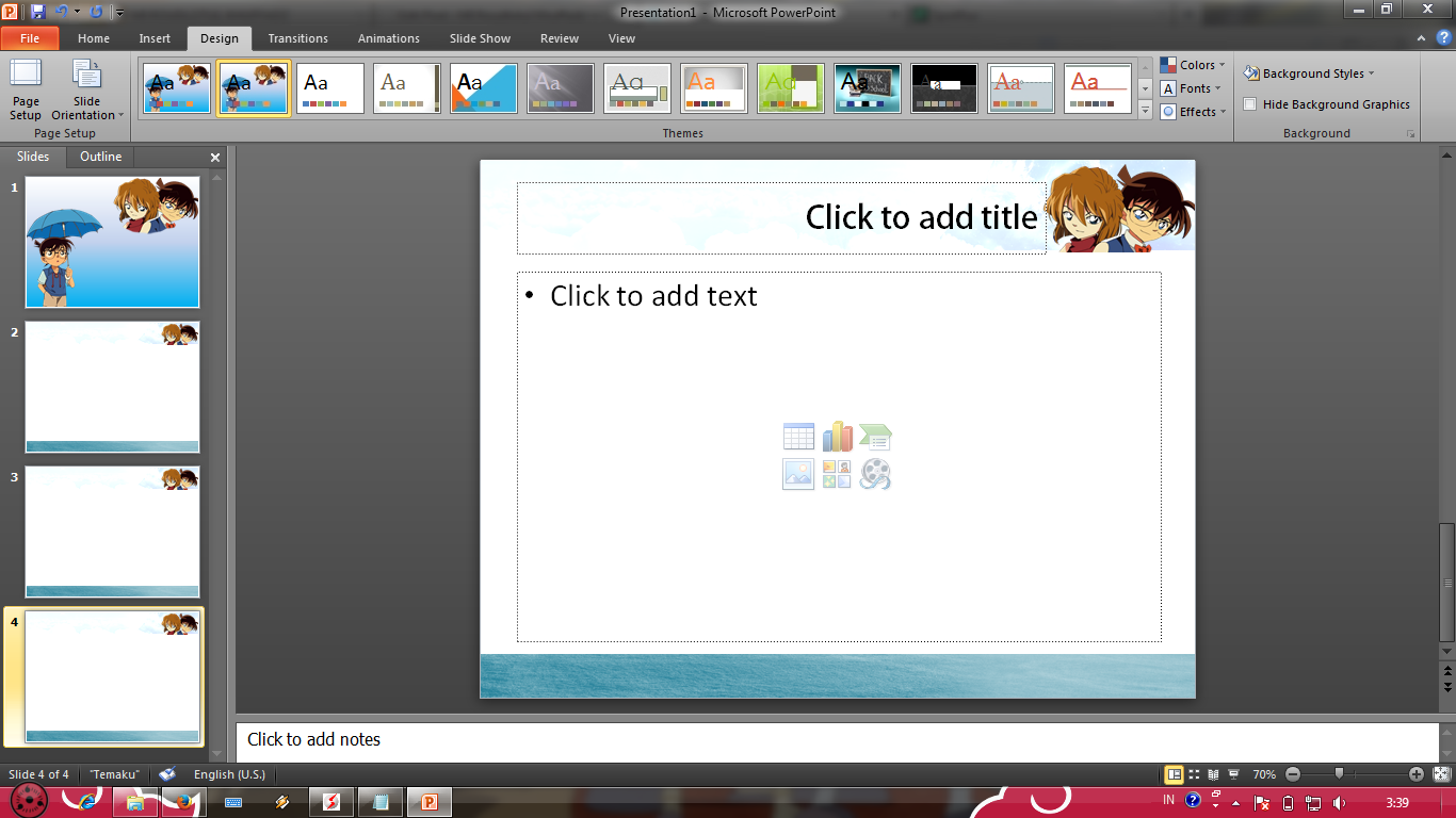 Повер поинт пати. POWERPOINT Page Setup. Click to add text