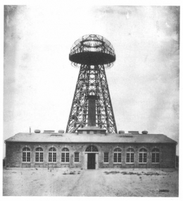 Wanderclyffe Tower (1904) setahun sebelum selesai. 