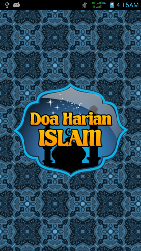 Tampilan Depan Doa Harian Islam