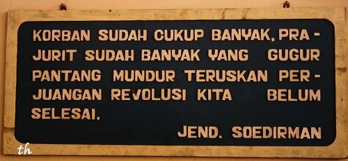 Mengenang Dan Meneladani Perjuangan Panglima Besar Jenderal