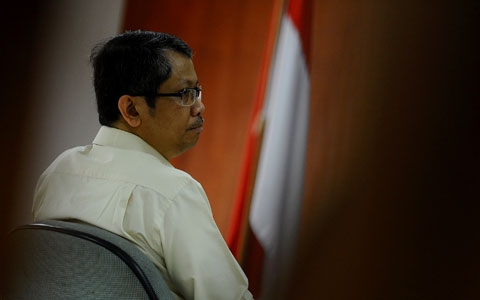 Indar Atmanto, mantan Direktur Utama PT Indosat Mega Media (IM2) - Sumber gambar: metrotvnews.com