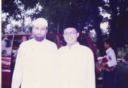 Syaikh Abdurrahman al baghdadiy bersama K.H Muhammad Shiddiq al jawi