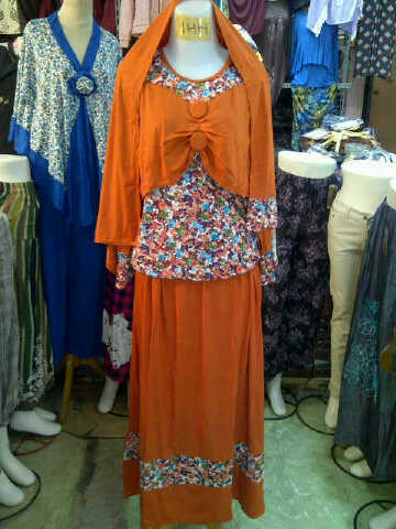 baju lebaran 2013 gamis arab