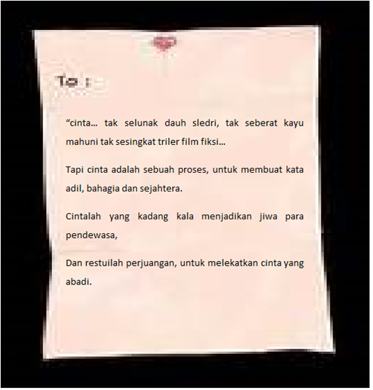 Contoh Surat Cinta Untuk Osis