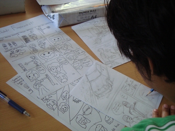 Anak anak Pun Bisa Menerbitkan Komik oleh Benny Rhamdani Anak anak Pun Bisa Menerbitkan Komik oleh Benny Rhamdani